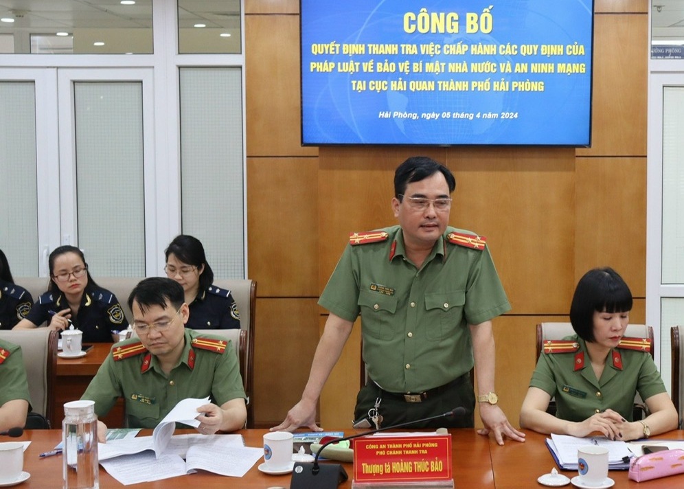 Thanh tra Công an thành phố nhận được 5 thư cảm ơn